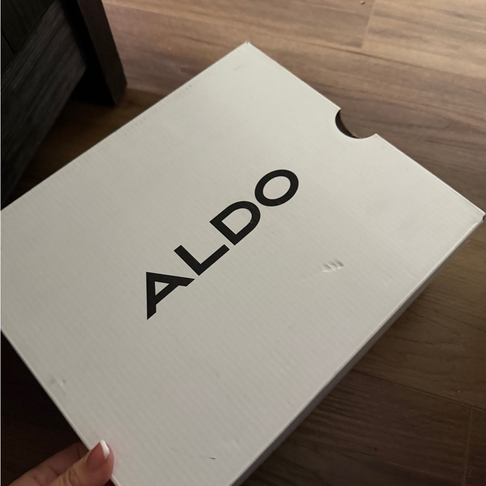 Aldo White Storage Box
